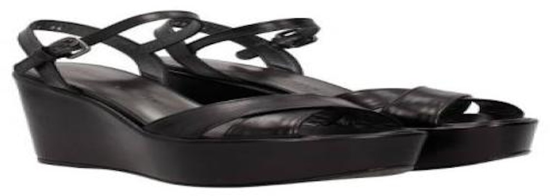 Stuart Weitzman Wedges 'Sundry Black Leather' F32405-719_SUNDRYVL9509 Order Stuart Weitzman Wedges 'Sundry Black Leather' F32405-719_SUNDRYVL9509