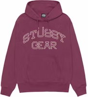 Stussy 2024 Fall STÜSSY GEAR Hoodie Logo Graphic Vintage Fleece Sweatshirt Unisex 1925035m Stussy 2024 Fall STÜSSY GEAR Hoodie Logo Graphic Vintage Fleece Sweatshirt Unisex 1925035m