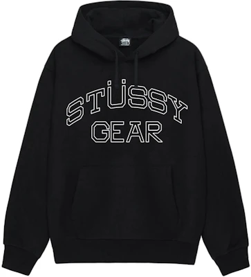 ステューシー 2024年秋 STÜSSY GEAR ロゴ グラフィック ヴィンテージ フリース パーカー ユニセックス 1925035m Order ステューシー 2024年秋 STÜSSY GEAR ロゴ グラフィック ヴィンテージ フリース パーカー ユニセックス 1925035m