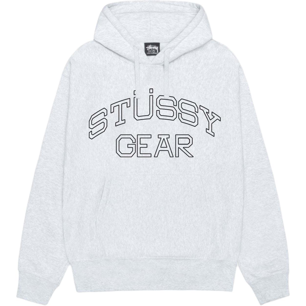 Stussy 2024 Fall STÜSSY GEAR Hoodie Logo Graphic Vintage Fleece Sweatshirt Unisex 1925035m 圖 5