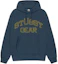 Cheap ステューシー 2024年秋 STÜSSY GEAR ロゴ グラフィック ヴィンテージ フリース パーカー ユニセックス 1925035m