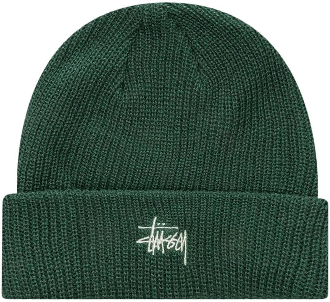 stussy-basic-cuff-beanie-spruce