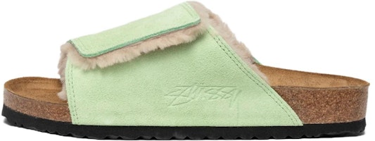 Stussy x Birkenstock Solana 'Washed Green' 1027695 Stussy x Birkenstock Solana 'Washed Green' 1027695