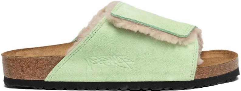 Stussy x Birkenstock Solana 'Hijau Terang' 1027695 Order Stussy x Birkenstock Solana 'Hijau Terang' 1027695