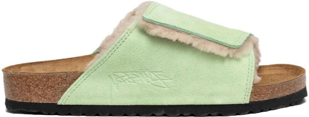Stussy x Birkenstock Solana 'Hijau Terang' 1027695 Order Stussy x Birkenstock Solana 'Hijau Terang' 1027695
