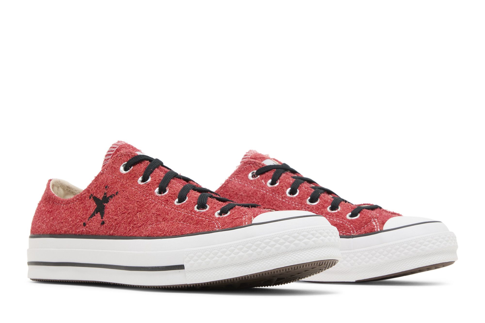 Cheap 스투시 x 컨버스 척 70 로우 '포피 레드' A07664C