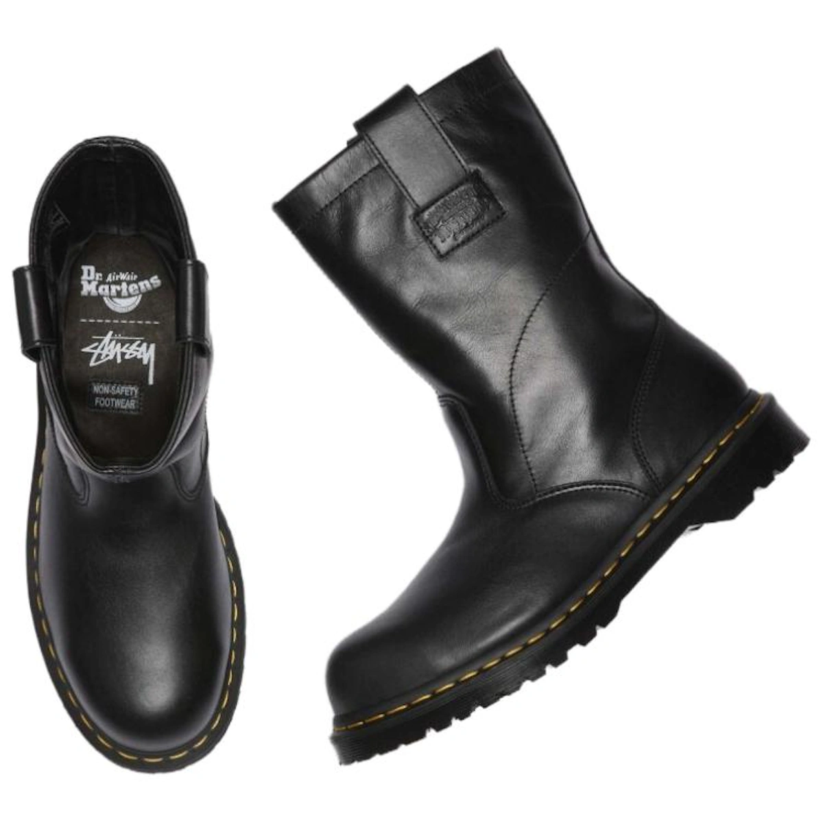 Stussy x Dr. Martens 2295 Decon Biker Boot 'Black'