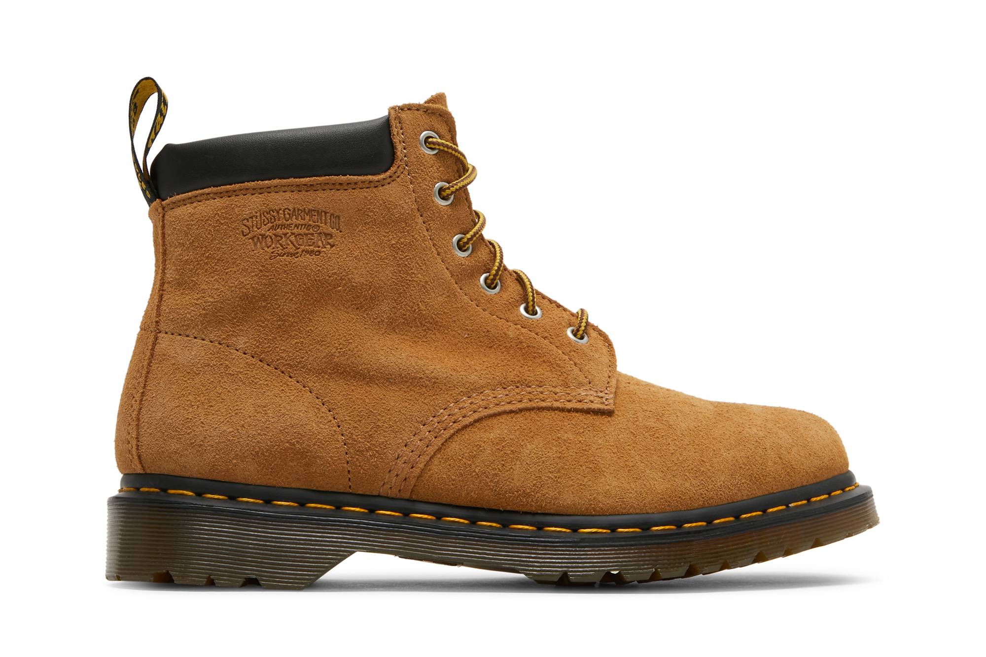Buy Stussy x Dr. Martens Botas Tobilleras 939 en Piel 'Castaño' 27585231