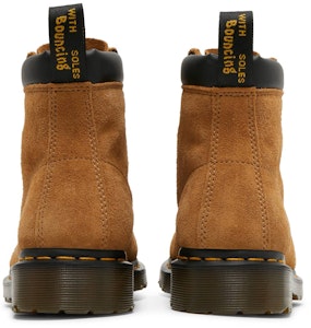 Stussy x Dr. Martens 939 But Suede 'Chestnut' Tanpa Tumit 27585231 Details for Stussy x Dr. Martens 939 But Suede 'Chestnut' Tanpa Tumit 27585231