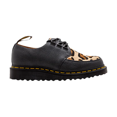 Stussy Dr. Martens Bailey Creeper 'Black Leopard Pebble'