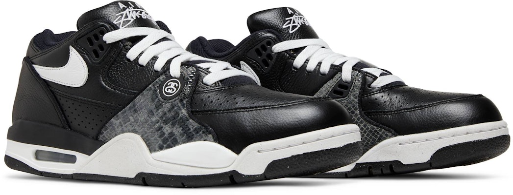 Stussy x Nike Air Flight 89 Low SP 'Black' FD6475-001 Cheap Stussy x Nike Air Flight 89 Low SP 'Black' FD6475-001
