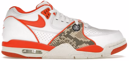 Stussy x Nike Air Flight 89 Low SP 'Habanero Red' FD6475-101 Stussy x Nike Air Flight 89 Low SP 'Habanero Red' FD6475-101