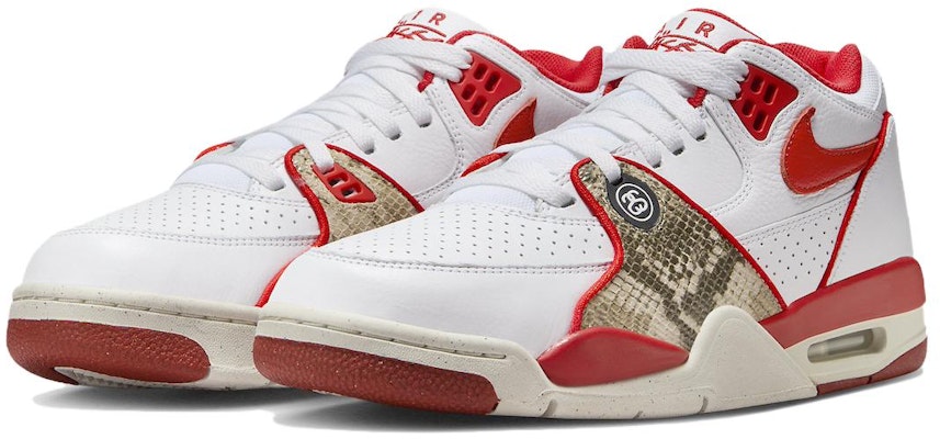Stussy x 耐克 Air Flight 89 低帮 SP '哈瓦那红' FD6475-101 Lookbook Stussy x 耐克 Air Flight 89 低帮 SP '哈瓦那红' FD6475-101