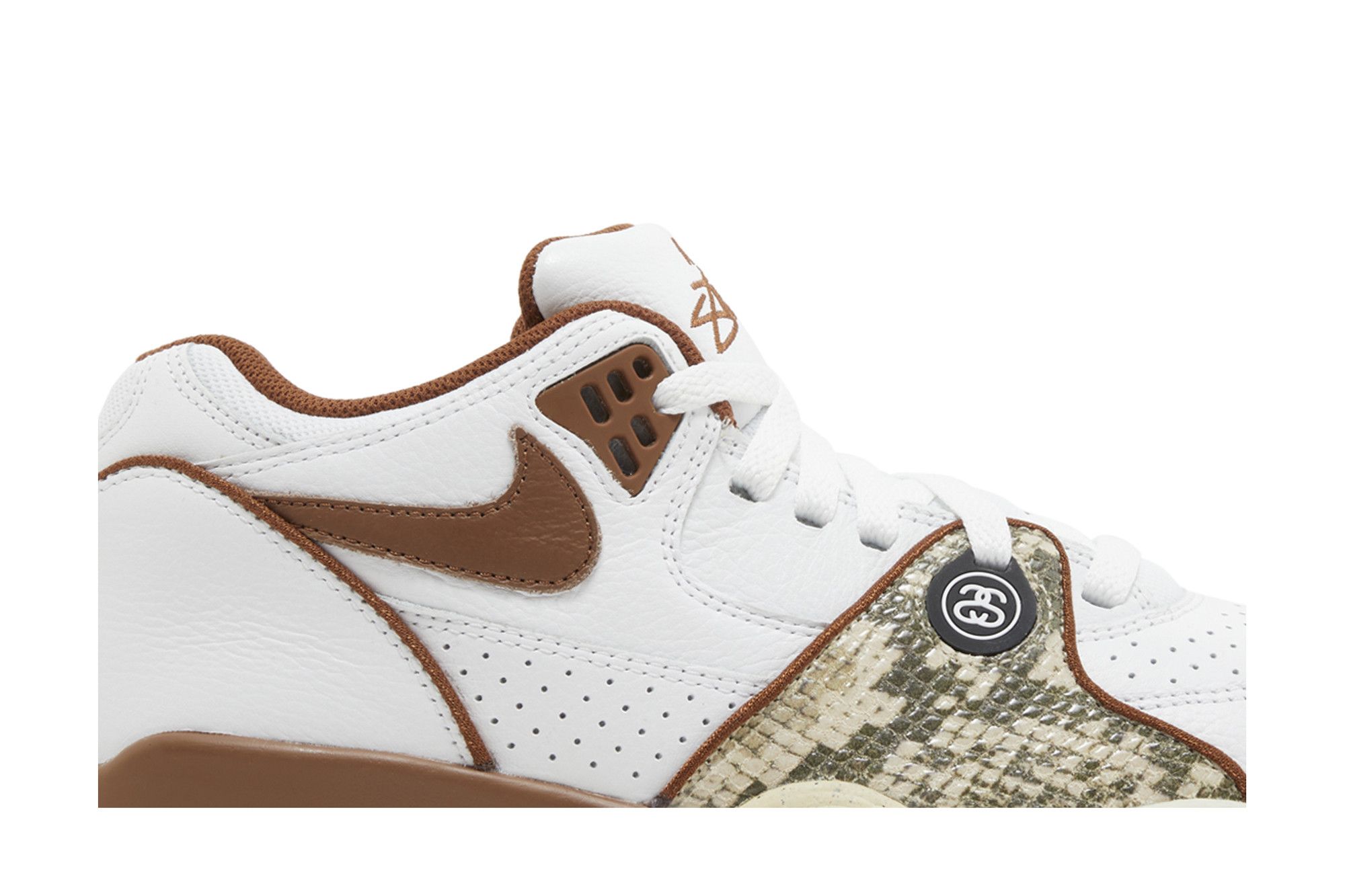 Lookbook Stussy x Nike Air Flight 89 Low SP 'Pecan' Sepatu Sneakers FD6475-100