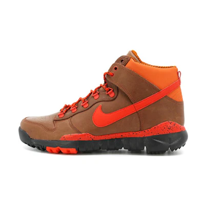 Nike Stussy Dunk High OMS PRM 'Red Brown'