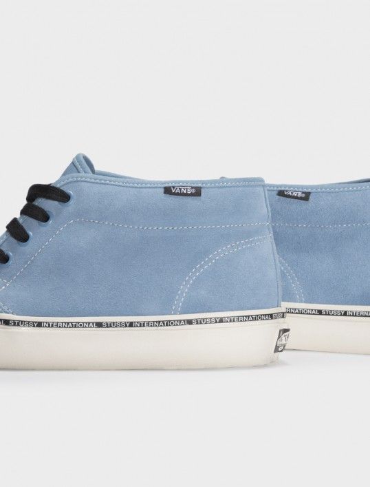 Sizing Stussy x Vans Chukka LX ''Niagara'' VN0A3GRXOYE