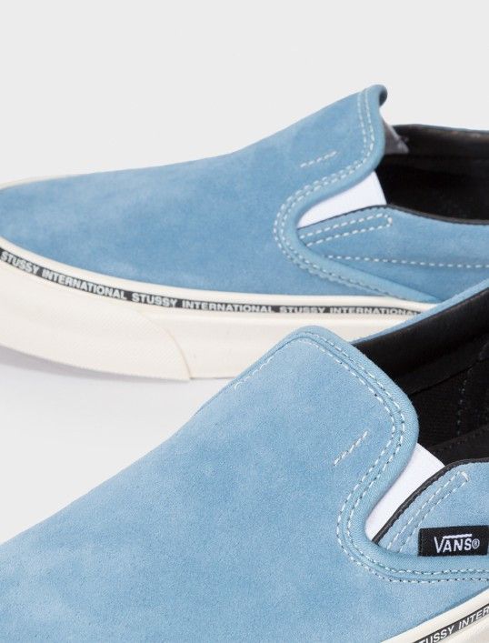 Details for Stussy x Vans Classic Slip-On LX 'Niagra' VN0A32QNOYE