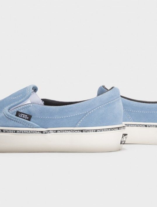 Sizing Stussy x Vans Classic Slip-On LX 'Niagra' VN0A32QNOYE