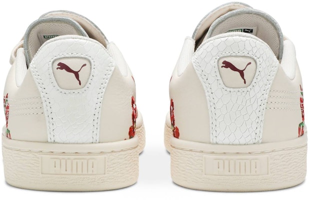 Women Sue Tsai x Puma Basket Cherry Bombs Powder Puff 369387