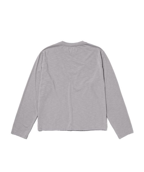 Order Kemeja Lengan Panjang Suede Bertekstur [Suade X Sejong] [Kelabu Muda] SDFFTO141LG
