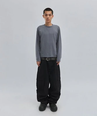 Suade x Sejong 联名紫灰色纹理长袖衬衫 SDFFTO141PG Lookbook Suade x Sejong 联名紫灰色纹理长袖衬衫 SDFFTO141PG