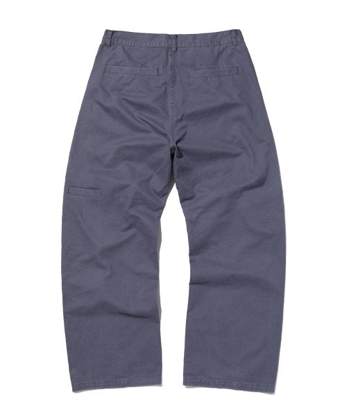 Shop Seluar Suede Dua Poket [Suade X Sejong] [Biru Kelabu] SDFFBO124DB