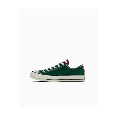Suede Converse All Star J OX Sneakers Green/Red/Purple