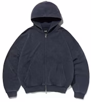 Buy Sudadera con Capucha Recortada de Ante Lavado Navy. SDEFTO514WN