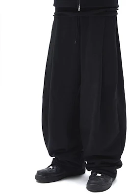 Suede Two Tuck Long Pants Black SD4SBO107BK Buy Suede Two Tuck Long Pants Black SD4SBO107BK