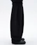 Lookbook Suede Two Tuck Long Pants Black SD4SBO107BK