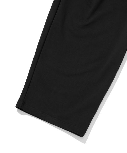 Sizing Suede Two Tuck Long Pants Black SD4SBO107BK