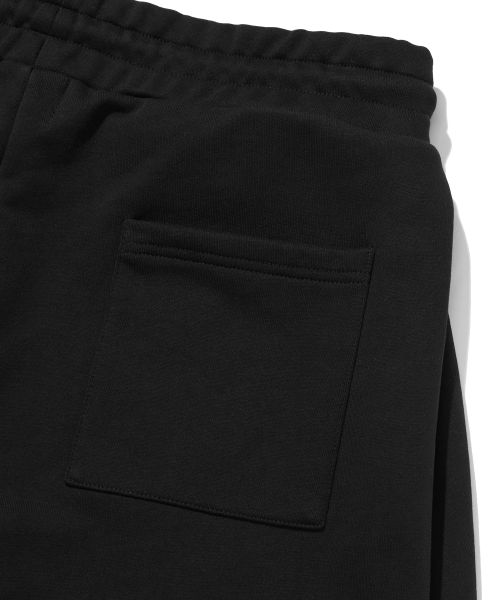 Cheap Suede Two Tuck Long Pants Black SD4SBO107BK