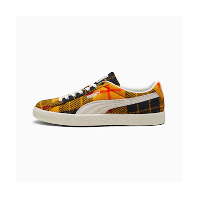 Suede Vintage Harris Tweed Sneakers