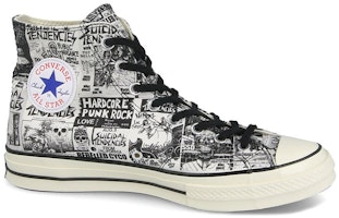 자살 충동 x 컨버스 척 70 하이 '화이트 블랙' 162880C Order 자살 충동 x 컨버스 척 70 하이 '화이트 블랙' 162880C