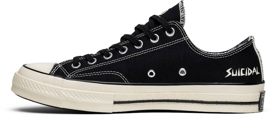 Suicidal Tendencies x Converse Chuck 70 OX 'Black White' 162881C Lookbook Suicidal Tendencies x Converse Chuck 70 OX 'Black White' 162881C