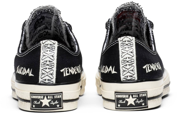 Suicidal Tendencies x Converse Chuck 70 OX 'Black White' 162881C Details for Suicidal Tendencies x Converse Chuck 70 OX 'Black White' 162881C