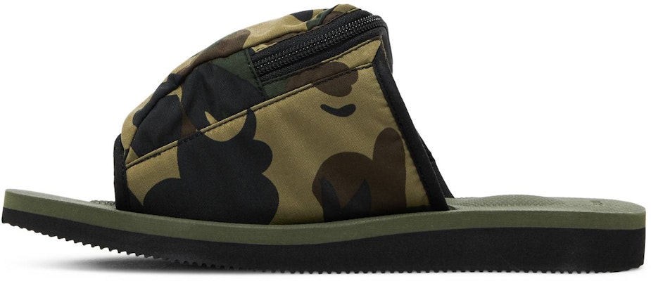 Suicoke x BAPE 迷彩图案 Dao 凉鞋 '绿色' 1H33191901-GRN Lookbook Suicoke x BAPE 迷彩图案 Dao 凉鞋 '绿色' 1H33191901-GRN
