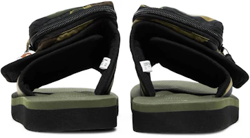 Details for Suicoke x BAPE Sandalia Dao Camuflaje 'Verde' 1H33191901-GRN