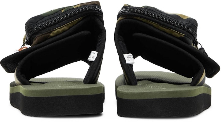 Suicoke x BAPE 迷彩图案 Dao 凉鞋 '绿色' 1H33191901-GRN Details for Suicoke x BAPE 迷彩图案 Dao 凉鞋 '绿色' 1H33191901-GRN
