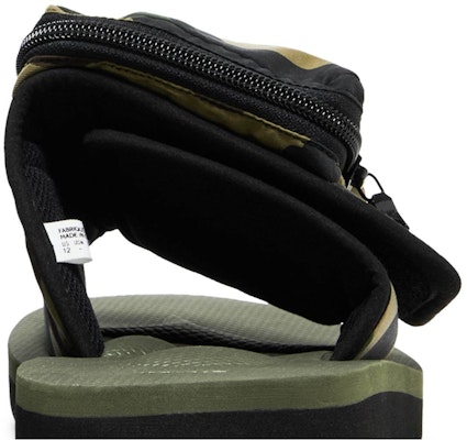Suicoke x BAPE 迷彩图案 Dao 凉鞋 '绿色' 1H33191901-GRN Sizing Suicoke x BAPE 迷彩图案 Dao 凉鞋 '绿色' 1H33191901-GRN