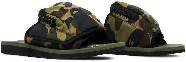 Cheap Suicoke x BAPE Sandalia Dao Camuflaje 'Verde' 1H33191901-GRN