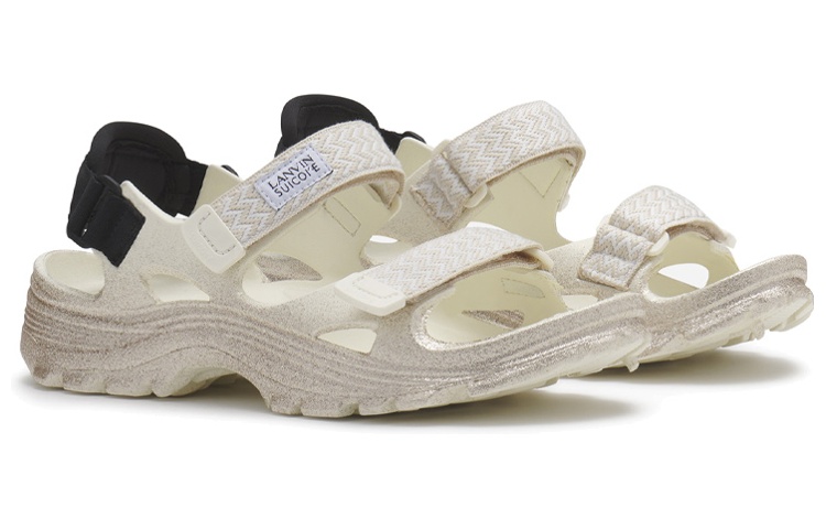 Order Lanvin Suicoke x Velcro Platform 'Beige Muda' FM-SASS0N-SPRA-A23M107