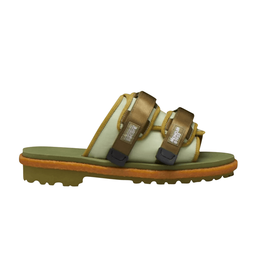 Suicoke x Moncler Moto Mountain Nylon Slip-On Sandal '2 Moncler 1952 - Sage Green' G20924L70000M1414810