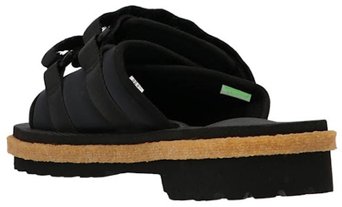 Moncler 徽標拖鞋 黑色 Lookbook Moncler 徽標拖鞋 黑色