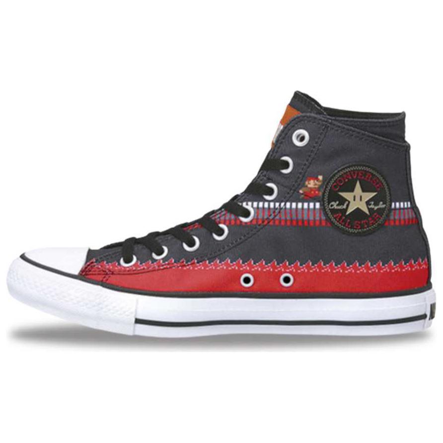 Lookbook Super Mario Bros x Converse Canvas All Star SC HI ''Zwart'' 1C361