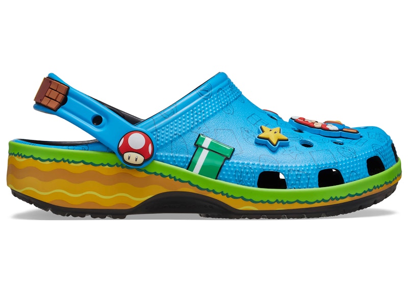 Super Mario Crocs Classic Clog 'Blue'
