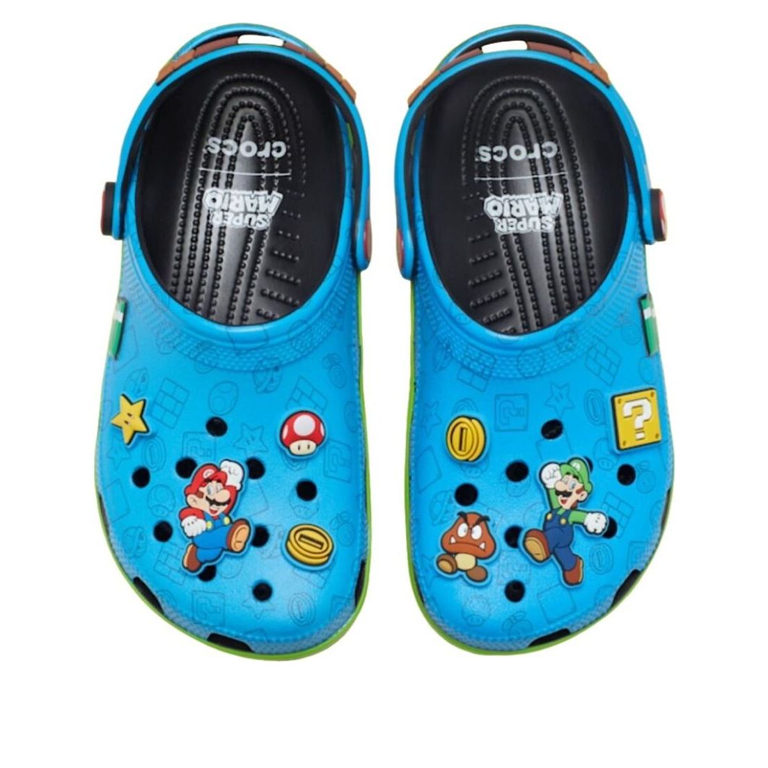 Lookbook 超級瑪利歐 x Crocs 經典洞洞鞋 ''藍色'' 212138-90H