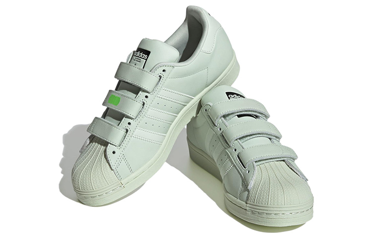 Lookbook Kseniaschnaider x adidas originals Superstar 防滑耐磨 低筒 男款 綠色 板鞋