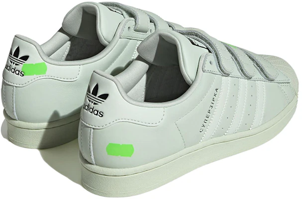 Kseniaschnaider x adidas originals Superstar 防滑耐磨 低筒 男款 綠色 板鞋 Shop Kseniaschnaider x adidas originals Superstar 防滑耐磨 低筒 男款 綠色 板鞋