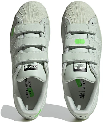 Kseniaschnaider x adidas originals Superstar 防滑耐磨 低筒 男款 綠色 板鞋 Purchase Kseniaschnaider x adidas originals Superstar 防滑耐磨 低筒 男款 綠色 板鞋